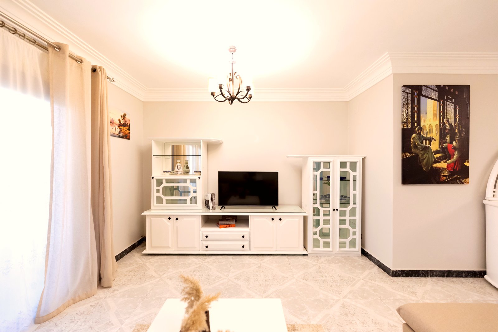 Furnished living area, another angle
